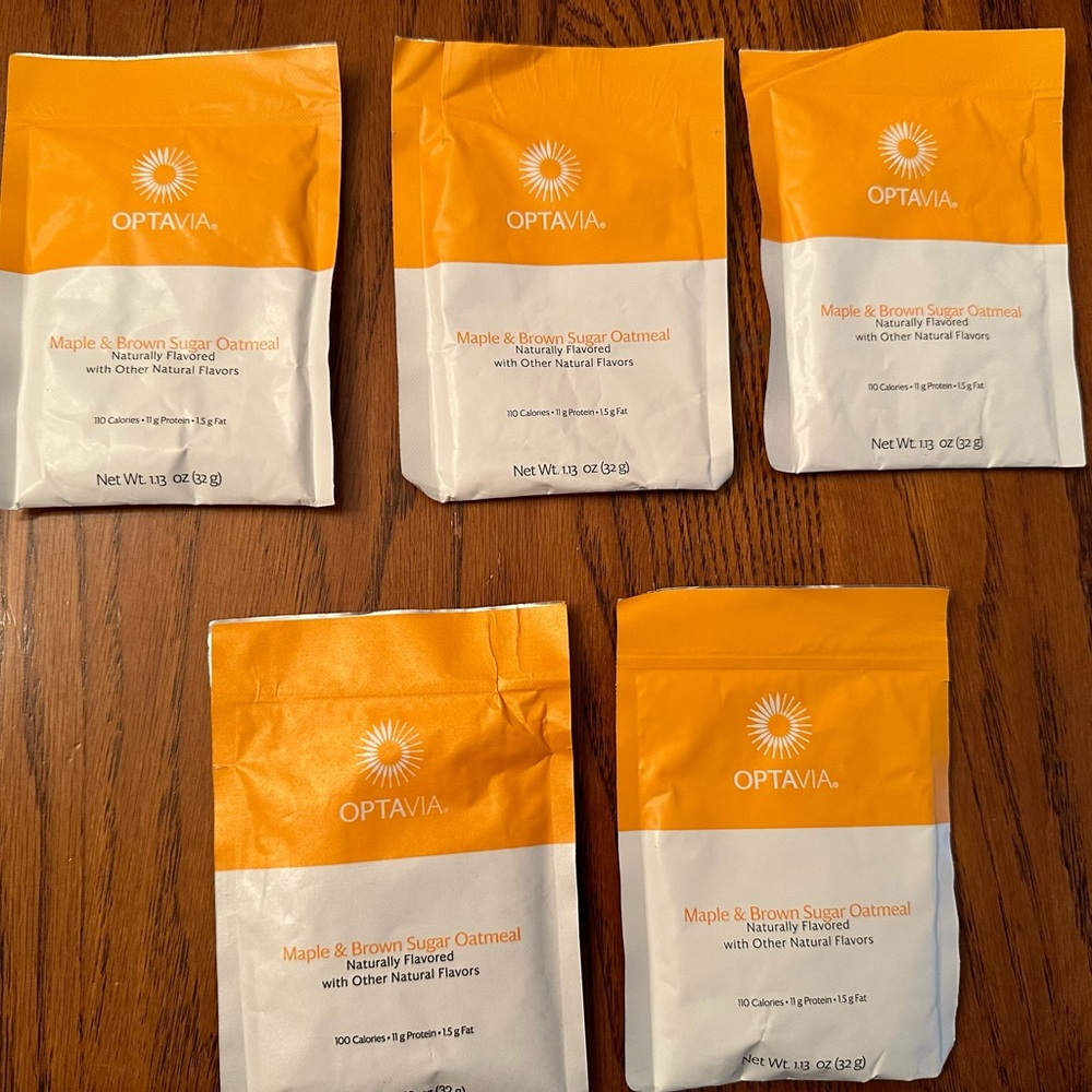 Optavia maple brown sugar oatmeal 5 packets